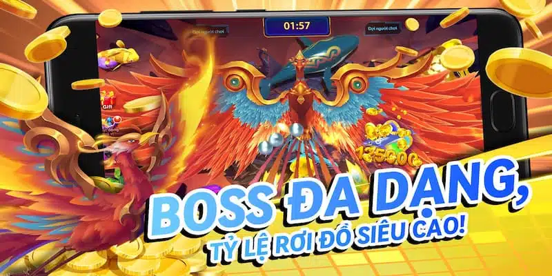 Ưu điểm sảnh bắn cá Long Vương mang lại tại Kubet77