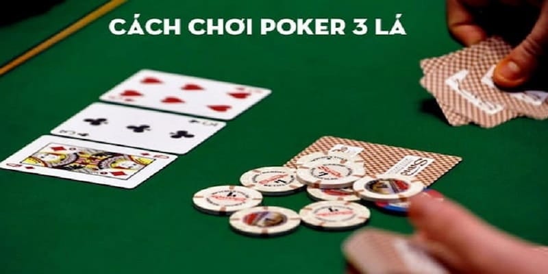 Cách tham gia Poker 3 lá tại kubet77